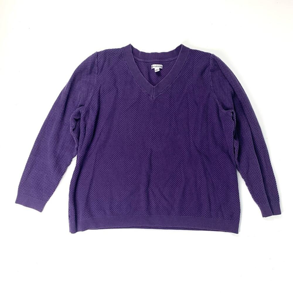 Knit V Neck Sweater